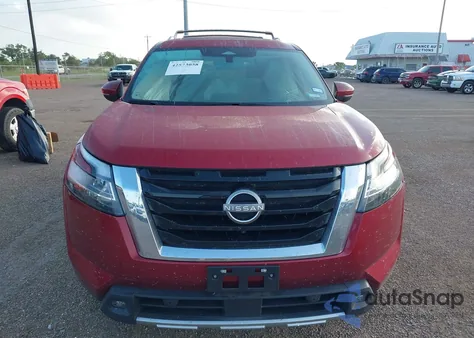 2023 Nissan Pathfinder Platinum 4Wd from USA, damaged, VIN 5N1DR3DK6PC221322